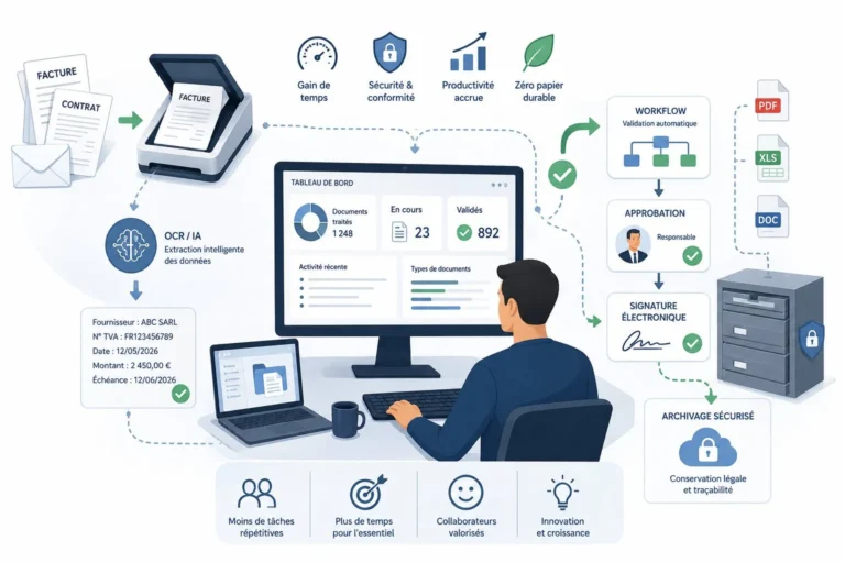 Comment automatiser la gestion des documents en entreprise ?
