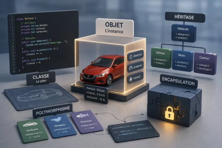 Qu&rsquo;est-ce que la programmation orientée objet (POO) ?